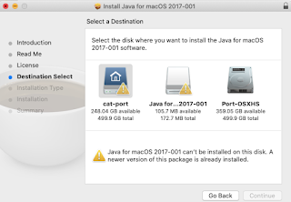 Java for macos 2017-001 can
